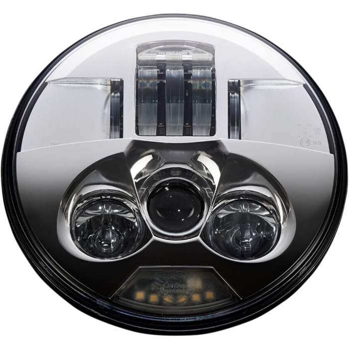 BBP Custom PROBEAM 7" LED HEADLAMP CHROME 20011748 jpg