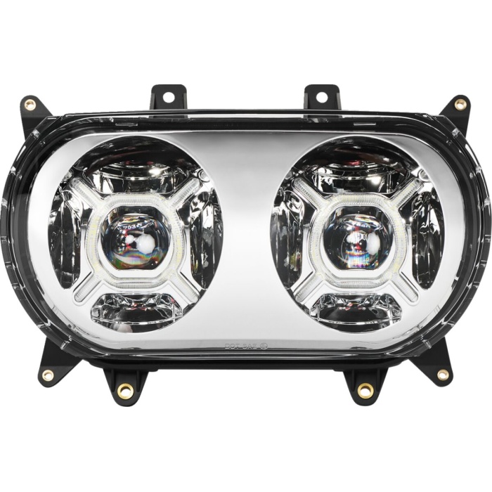 BBP Custom HEADLIGHTS DBLX LED CHR 20012604 jpg