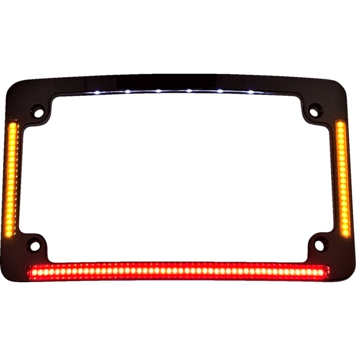 BBP Custom ALL IN ONE LED CURVED LICENSE PLATE FRAME 20300788 jpg