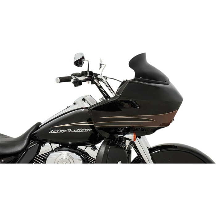 BBP Custom WINDSHIELD SPOILER OEM-FAIRING HARLEY DAVIDSON® 6.5" GRADIENT BLACK 23100602 jpg