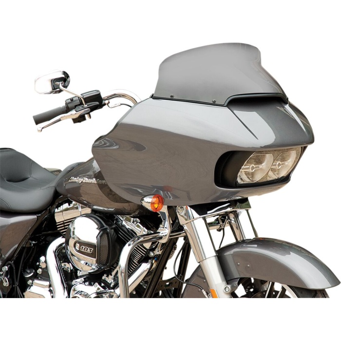 BBP Custom WINDSHIELD SPOILER OEM-FAIRING HARLEY DAVIDSON® 6.5" DARK SMOKE 23100620 jpg