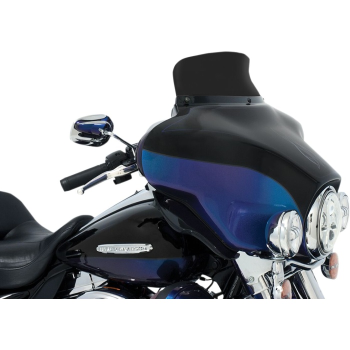 BBP Custom WINDSHIELD SPOILER OEM-FAIRING HARLEY DAVIDSON® 5" DARK SMOKE 23100664 jpg