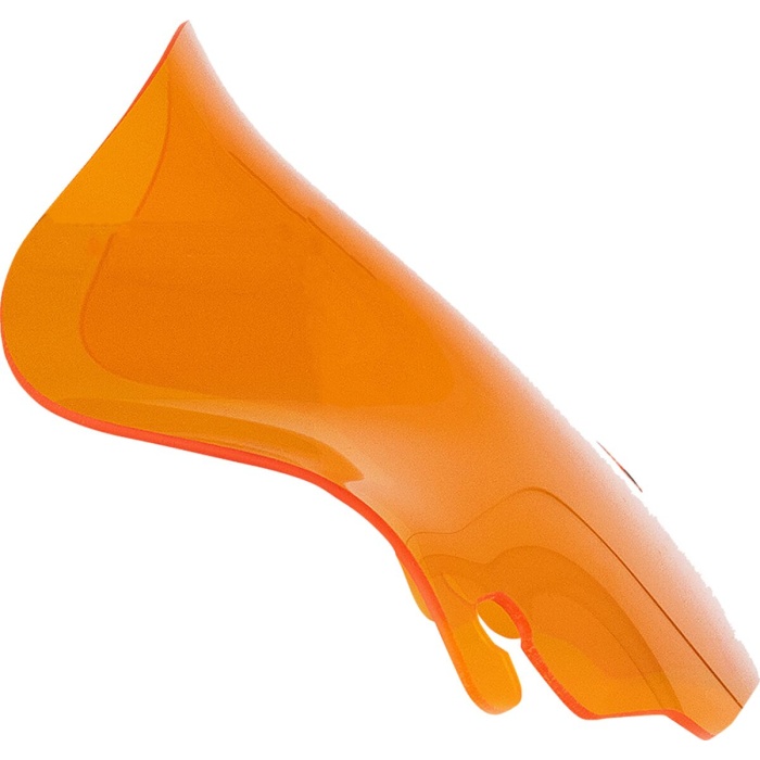 BBP Custom WINDSHIELD FLARE FLH 6.5" ORANGE 23100815 jpg