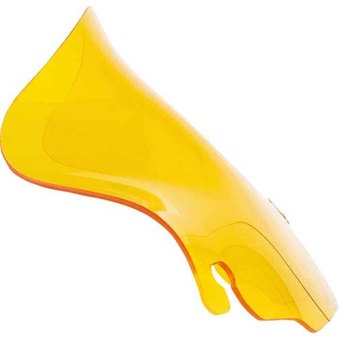 BBP Custom WINDSHIELD FLARE FLH 6.5" YELLOW 23100816 jpg