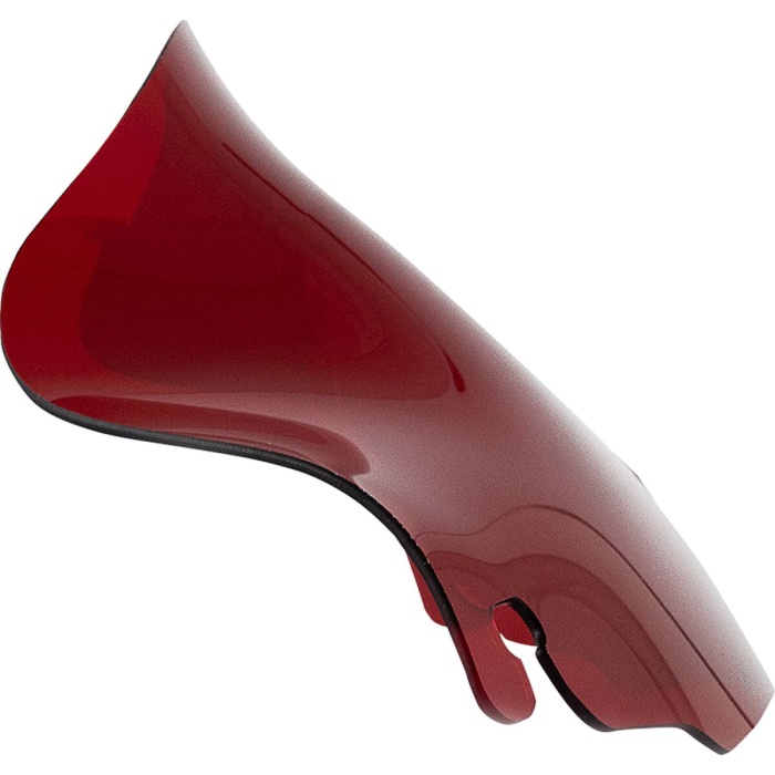 BBP Custom WINDSHIELD FLARE FLH 6.5" RED 23100817 jpg