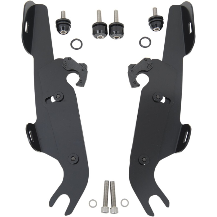 BBP Custom MOUNTING KIT TRIGGER-LOCK BATWING-FAIRING BLACK 23200044 jpg