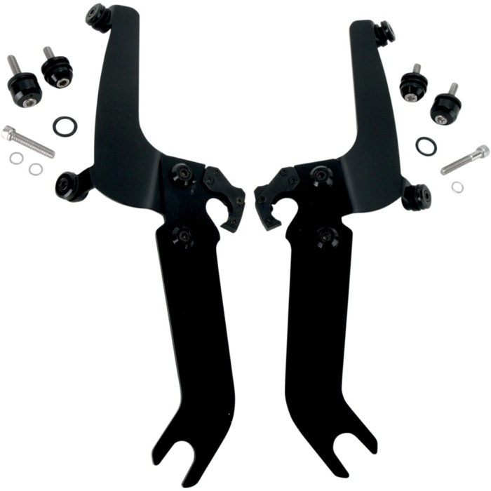 BBP Custom MOUNTING KIT TRIGGER-LOCK SPORTSHIELD-WINDSHIELD BLACK 23200072 jpg