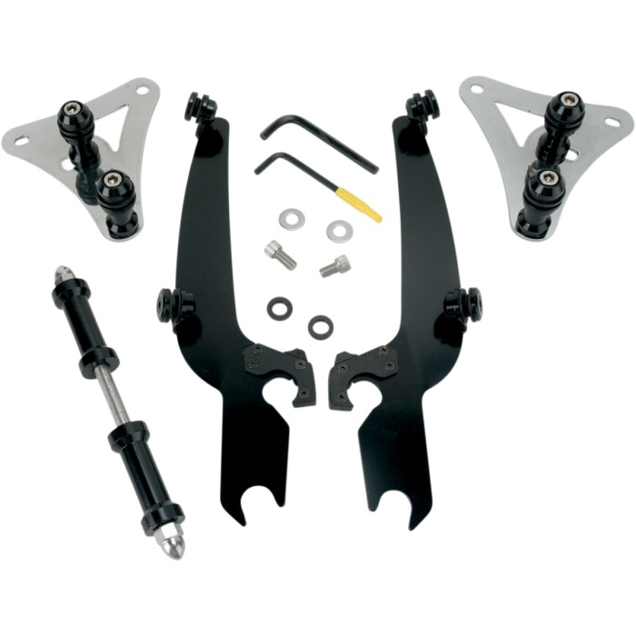 BBP Custom MOUNTING KIT TRIGGER-LOCK SPORTSHIELD-WINDSHIELD BLACK 23200073 jpg