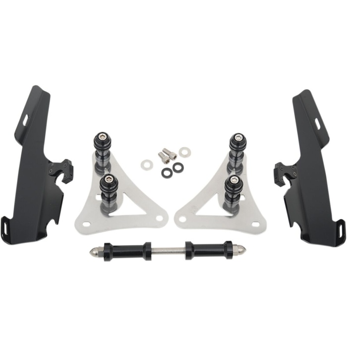 BBP Custom MOUNTING KIT TRIGGER-LOCK MEMPHIS FATS/SLIM-WINDSHIELD BLACK 23200081 jpg