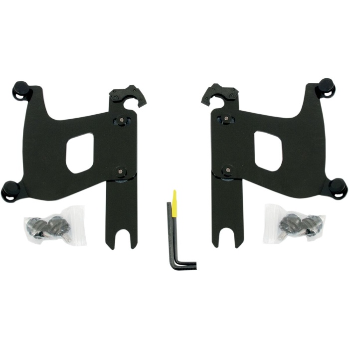 BBP Custom MOUNTING KIT TRIGGER-LOCK BULLET-FAIRING BLACK 23200100 jpg