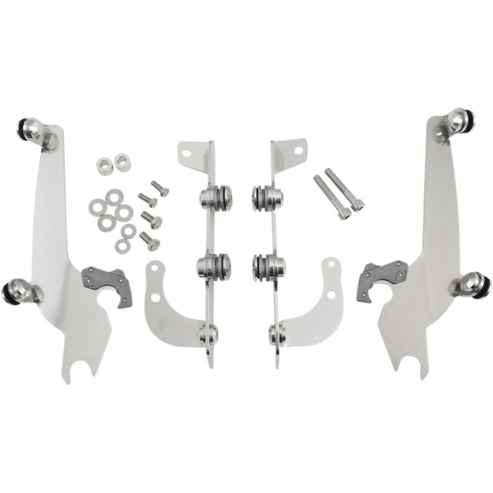 BBP Custom MOUNTING KIT TRIGGER-LOCK SPORTSHIELD-WINDSHIELD POLISHED 23210052 jpg