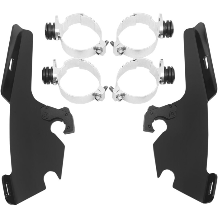 BBP Custom MOUNTING KIT TRIGGER-LOCK BATWING-FAIRING BLACK 23210116 jpg