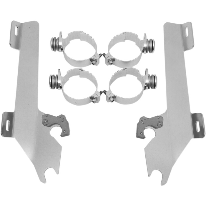 BBP Custom MOUNTING KIT TRIGGER-LOCK BATWING-FAIRING POLISHED 23210122 jpg