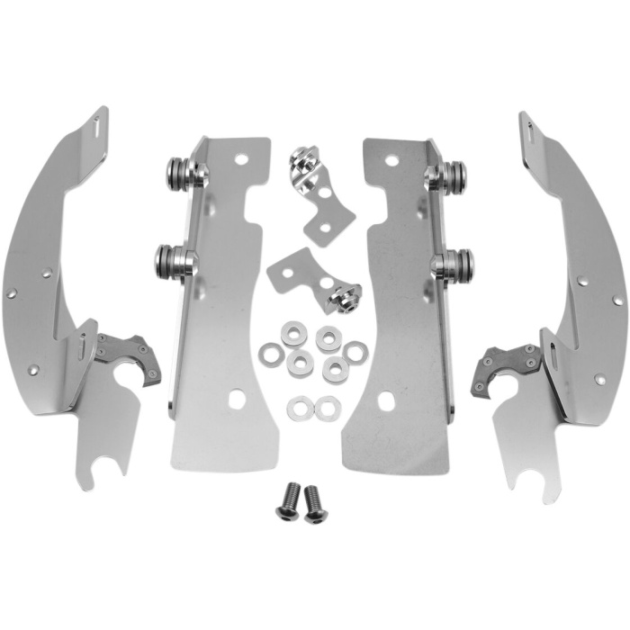 BBP Custom MOUNTING KIT TRIGGER-LOCK BATWING-FAIRING POLISHED 23210124 jpg