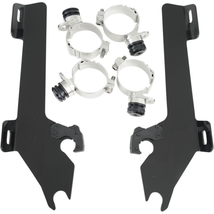 BBP Custom MOUNTING KIT TRIGGER-LOCK BATWING-FAIRING BLACK 23210197 jpg