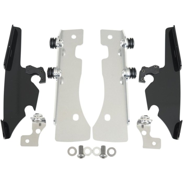 BBP Custom MOUNTING KIT TRIGGER-LOCK MEMPHIS FATS/SLIM-WINDSHIELD BLACK 23210234 jpg