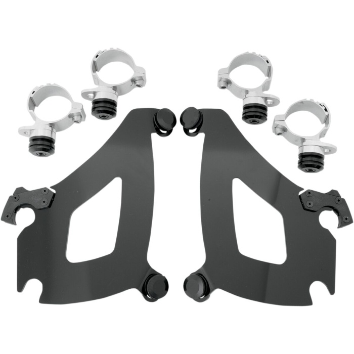 BBP Custom MOUNTING KIT TRIGGER-LOCK BULLET-FAIRING BLACK 23210257 jpg