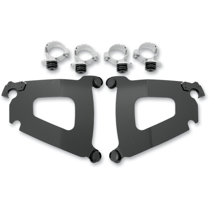 BBP Custom MOUNTING KIT TRIGGER-LOCK BULLET-FAIRING BLACK 23210297 jpg