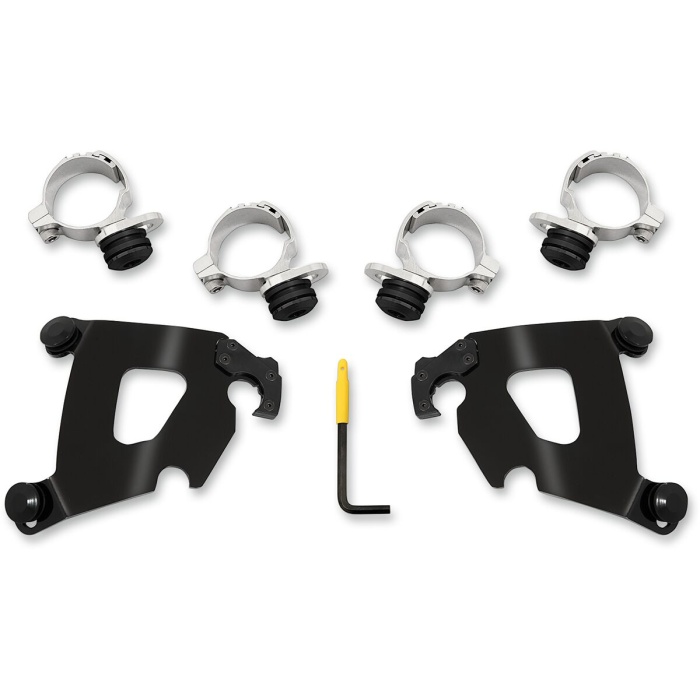 BBP Custom MOUNTING KIT TRIGGER-LOCK CAFE-FAIRING BLACK 23210397 jpg