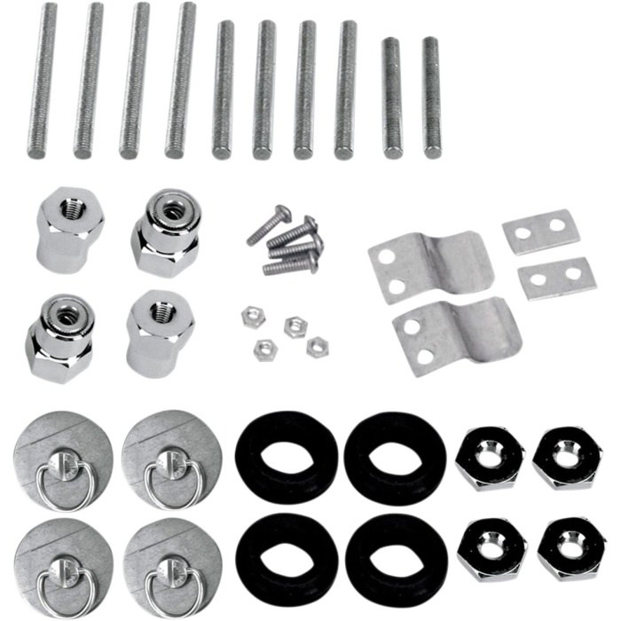 BBP Custom SPECIFIC FIT FENDER STRUT REPLACE BOLT KIT CHROME 35010337 jpg