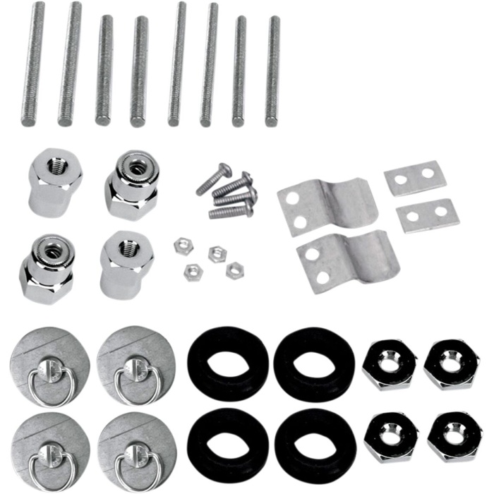 BBP Custom SPECIFIC FIT DOCKING POST FASTENER KIT CHROME 35010340 jpg