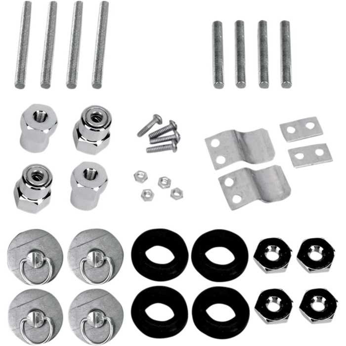 BBP Custom SPECIFIC FIT DOCKING POST FASTENER KIT CHROME 35010341 jpg