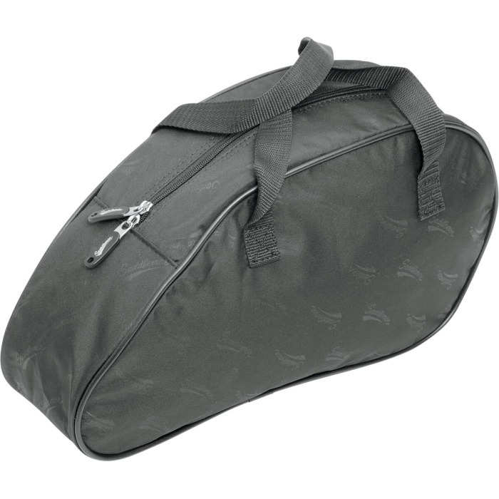 BBP Custom SADDLEBAG LINER UNIVERSAL TEXTILE TEARDROP SMOOTH BLACK 35010607 jpg