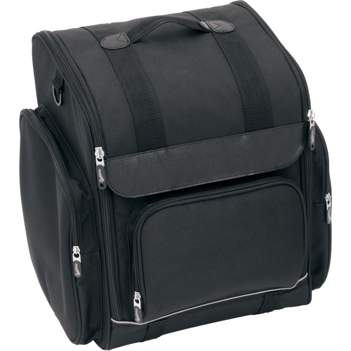 BBP Custom SISSY BAR BAG UNIVERSAL TEXTILE BLACK 35150078 jpg