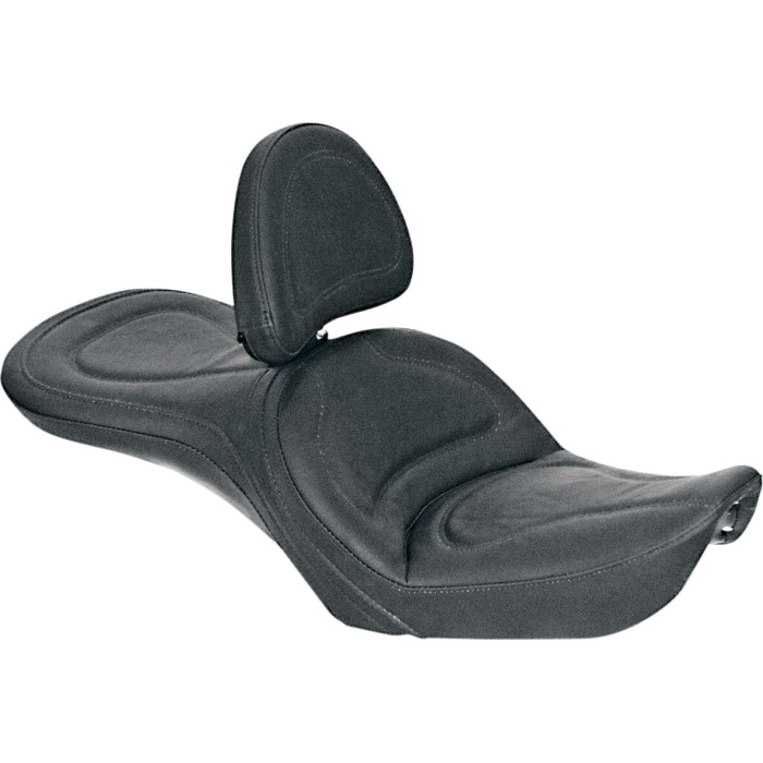 BBP Custom EXPLORER SEAT WITH DRIVER BACKREST HARLEY DAVIDSON 83G52JS jpg