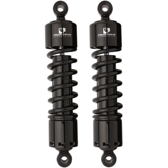 BBP Custom PROGRESSIVE SUSPENSION SERIES 412 STANDARD SHOCK BLACK W/O COVER 11" DS310026 jpg