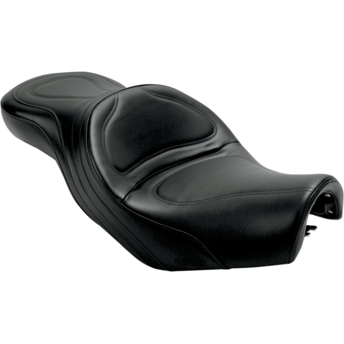 BBP Custom EXPLORER SPECIAL TOURING SEAT PLAIN BLACK HONDA H3950JS jpg