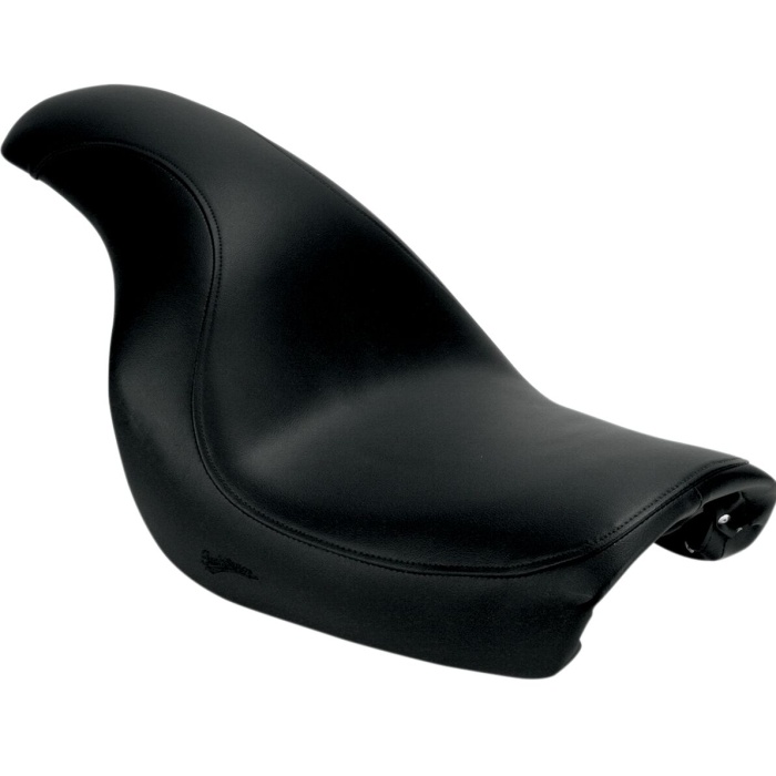 BBP Custom PROFILER SEAT WITH DRIVER BACKREST PLAIN BLACK KAWASAKI K3685FJ jpg