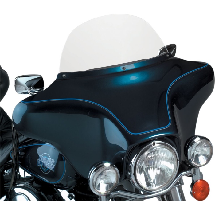 BBP Custom WINDSHIELD STANDARD OEM-REPLACEMENT HARLEY DAVIDSON® 12" CLEAR MEP8120 jpg