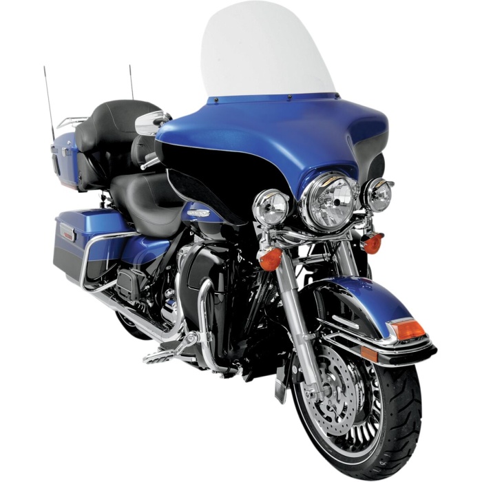 BBP Custom WINDSHIELD STANDARD OEM-REPLACEMENT HARLEY DAVIDSON® 15" CLEAR MEP8130 jpg