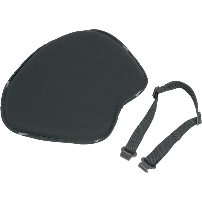 BBP Custom SOLO SEAT PAD SOFT STRECH XL FRONT FABRIC|SADDLEGEL™ BLACK TRA200J jpg